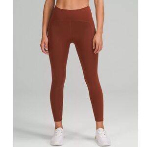 NWT Lululemon Power Thru HR Tight 25" DTBN 2 Leggings